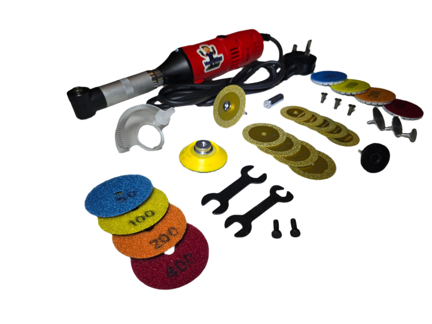 Versatile Mini long neck grinder 550w Starter pack